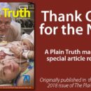 Thank God for the NHS